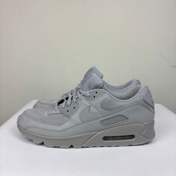 Nike Air Max 90 Recraft Wolf Grey Sneakers Shoes Men's 14 Streetwear - Picture 5 of 12